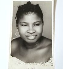 OKEMS NIGERIAN VINTAGE PHOTO FEMALE PORTRAIT PHOTOGRAPHY BLACK AFRICAN AMERICAN picture