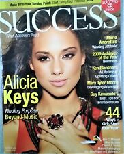 Alicia Keys Mario Andretti DAVE RAMSEY Success Magazine w/ CD January 2010 picture