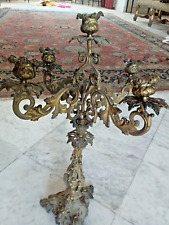 Antique French Bronze Candleabrum picture