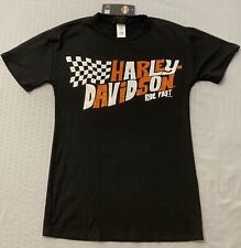 NEW GENUINE HARLEY DAVIDSON HT4691BLK Women´s Haulin Ass S/S Tee S picture