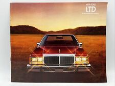 1979 FORD LTD The Full-Size Car that kept its size DEALER SALES BROCHURE & SPECS picture