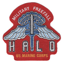 HALO Parachute Jumper Patch Military Freefall picture