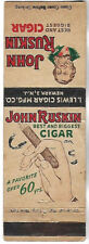 JOHN RUSKIN CIGARS, NEWARK NJ, COVER picture