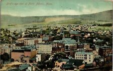Vintage Postcard Bird's Eye View of North Adams MA  Posted 1910  picture