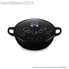 PSL Le Creuset Japan Limited 2024 Pokemon Marmit Shiny Black Cast Enameled Pot picture