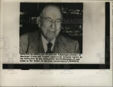 1953 Press Photo Menninger Clinic founder Dr. Charles Menninger. - nox58168 picture