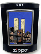 Zippo Twin Towers Lighter 2008  E-08 NEW UNFIRED picture