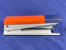 Vintage ACCO 20 Orange Heavy Duty Office Stapler ~ Works Great picture