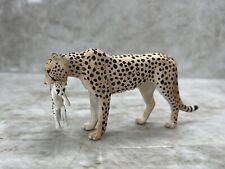 Mojo Toy Cheetah Mom Holding Baby Cub, Retired 2014 picture