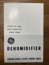 Vintage: How To Use and Care For Your New GE Dehumidifier (1966) picture