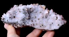 Newly DISCOVERED RARE RED CALCITE & PYRITE CRYSTAL MINERAL  SPECIMEN  302g picture