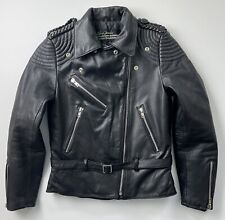 Hein Gericke Women’s Size 32 Leather Jacket Vintage Harley Davidson Biker Riding picture