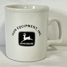 Vintage 1950s John Deere ISON Equipment Inc. Advertising Coffee Mug picture