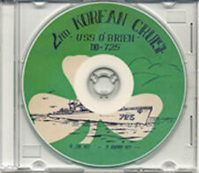 USS O'Brien DD 725 1952-53 Korea Cruise Book on CD picture
