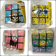 Mini SpongeBob SquarePants Rubik’s Style Puzzle Cube 2011 New in Package picture