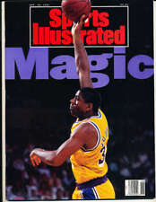 11/18 1991 Magic Johnson Lakers Sports Illustrated no label newsstand nm picture