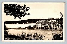 Taylors Falls MN Power House And Dam Scenic View RPPC Minnesota Vintage Postcard picture