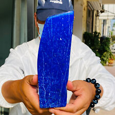 1740g Large Lapis Lazuli Freeform Gemstone Polished Rough Display Specimen picture