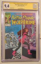 Kitty Pryde and Wolverine #1 CGC Grade 9.4 White Pages Signed Chris Claremont picture