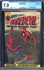 Marvel Daredevil #16 CGC 7.0 OW to White Pages 1966 - First Romita Spider-Man picture