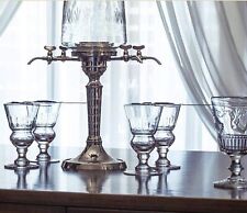 Amehla Original Absinthe Glass Set of 4 Glasses - Vintage Reservoir Pontarlier picture