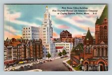 Boston, MA-Massachusetts, New England Mutual Life Bldg., Vintage Postcard picture