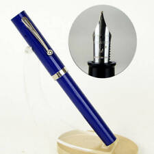 Vintage sheaffer no nonsense opaque blue barrel fountain pen - 1970  - M nib picture