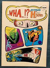 Wha..? June 1975  Underground Comix  Ditko’s “H” Hero Series picture