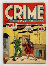 Crime Does Not Pay #45 GD+ 2.5 1946 picture