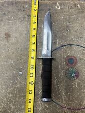 Vintage Rare KA-BAR Olean, NY Fixed Blade Hunting Fighting Knife *VERY OLD* picture