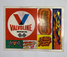 Vintage Valvoline Motor Oil 70s Stickers General Mills Cereal Premium picture