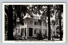 St Augustine FL-Florida, Southern Colonial Guest Home, Vintage c1947 Postcard picture