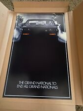 BUICK GNX Dealership Poster. Grand National Turbo-T  T-Type picture