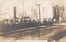 Ruins Hospice St. Elisabeth Farnham Quebec Canada Fire 1917 Real Photo RPPC picture
