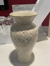 New Lenox GEORGIAN Porcelain Vase Large  W/Gold Trim 10 inch NIB (Two Available) picture