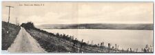 c1905 View Of Lake Watkins New York NY Fold Out Panorama Rotograph Postcard picture