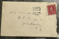 Old Letter 1913 Elmira NY New York picture