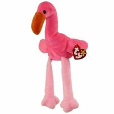 Ty Beanie Baby (Pinky) The Flamingo * Rare* with Tag In Mint Condition 2~13~95  picture