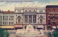 DETROIT MI - Detroit Opera House and Fountain picture