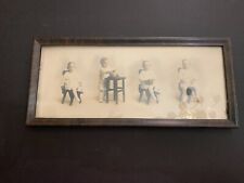 c.1920's Staging Baby Photo Props Photograph Framed Apgar Photography Studio picture