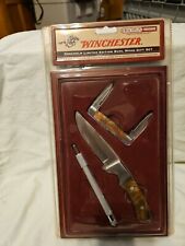 Winchester Orscheln Limited Edition Burl Wood Gift Set-- Fixed Blade Knife,... picture