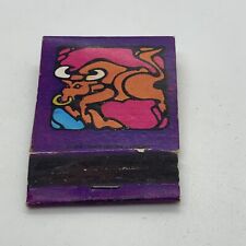 Vintage Taurus The Bull Astrology Matchbook Cover picture