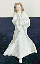 Royal Doulton CHRISTMAS DAY #HN3488 Porcelain Figurine White Dress limited  picture