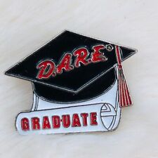 Vtg Dare Drug Abuse Resistance Education Graduate Lapel Pin Say No to Drugs picture