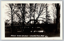 RPPC Postcard~ Rogue River Bridge~ Grants Pass, Oregon~ OR picture