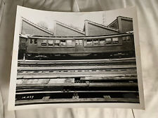 8X10 NYC NY SUBWAY CAR #3794 COLLECTIBLE B&W PHOTOGRAPH LO-V NEW LOTS BROOKLYN picture