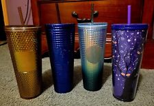 Lot Of 4 Large STARBUCKS TUMBLERS/Cups 24 Oz picture