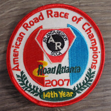 2007 SCCA Atlanta Region ARRC American Road Race Of Champions Patch NOS picture