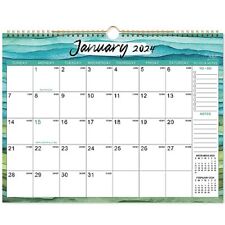 Calendar 2024 - Wall Calendar 2024, 12 Monthly Calendar 2024, 14.8