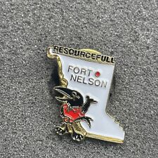 Resourceful FORT NELSON Pinback Pin (Tie Tack, Lapel Pin) T003 picture